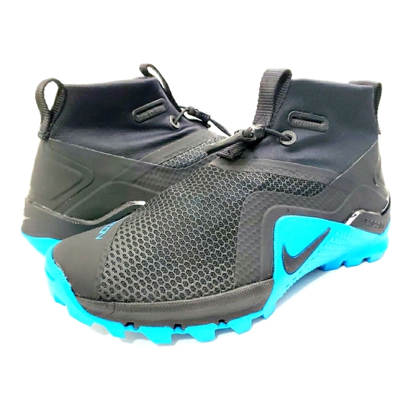 Nike Shoes | Nike Metcon x SF Athletic Cross Training Shoes | Color: Black/Blue | Size: 6.5 | Mkquaze143's Closet